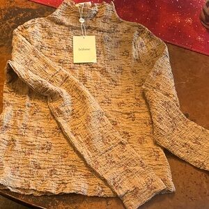 Bohme Multicolor Textured Knit Sweater